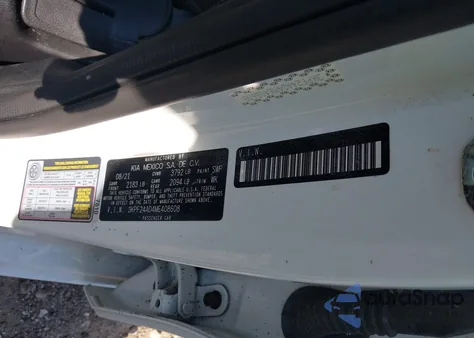 2021 Kia Forte Lxs from USA, damaged, VIN 3KPF24AD4ME408608